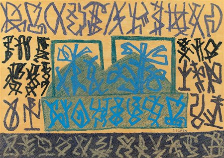 LICATA RICCARDO Torino 20/12/1929 - Venezia 19/02/2014Senza titolo,...