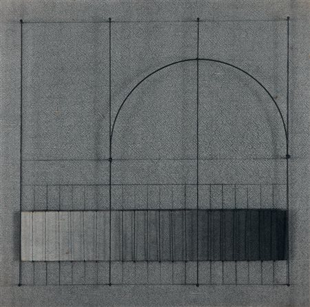 VALENTINI WALTER Pergola (Ps) 22/10/1928S.E., 1980tecnica mista e...