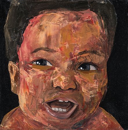 DESIDERIO Milano 1978Spurio series 32, 2009olio su tela cm. 20x20, firma,...