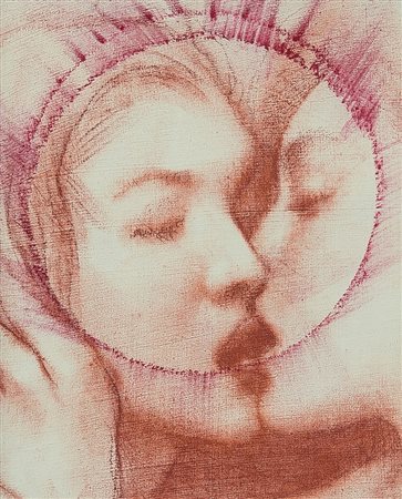 GALLIANI OMAR Montecchio Emilia (Re) 30/10/1954In fronte, 2003pastelli su...