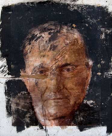 TASSINARI CRISTIANO Forlì 1980Voltoolio su acetato applicato su tela cm....