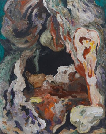 LEVI CARLO Torino 29/11/1902 - Roma 04/01/1975Carrubo, 1973acrilici su tela...