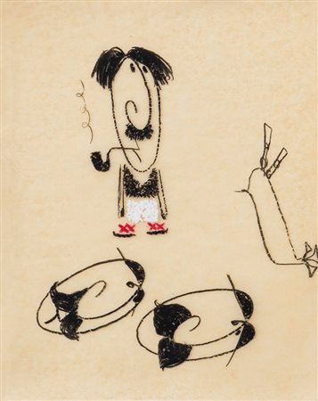 PASCALI PINO Bari 19/10/1935 - Roma 11/09/1968Personaggi, (1962-1963)tecnica...