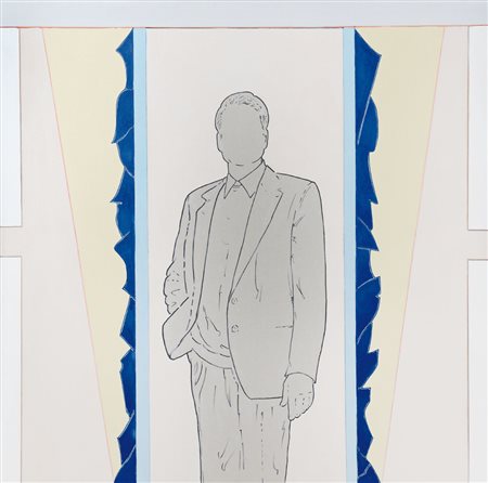 MAMBOR RENATO Roma 04/12/1936 - Roma 06/12/2014Sulla soglia, 2006olio su tela...