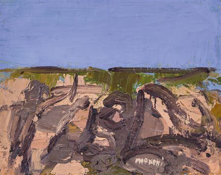 MORLOTTI ENNIO Lecco 21/09/1910 - Milano 15/12/1992Rocce, 1981olio su tela...