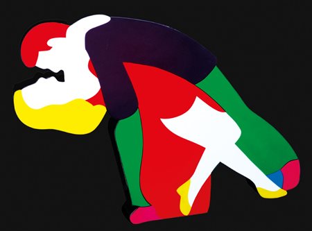 LODOLA MARCO Dorno (Pv) 04/04/1955Balleriniperspex + neon (luminosa da...