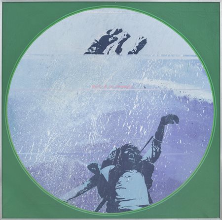 DE FILIPPI FERNANDO Lecce 11/04/1940Morte di un compagno, 1970acrilici su...