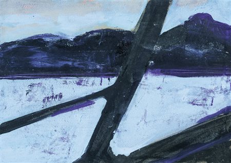 FRANGI GIOVANNI Milano 12/05/1959Partenza d'agosto, 2004olio su tela cm....