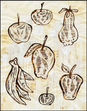 BAECHLER DONALD Hartford, Connecticut 1956Senza titolo, 1989tecnica mista su...