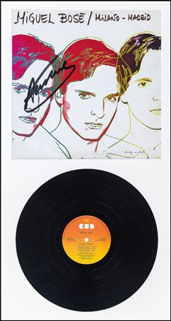 WARHOL ANDY Pittsburg (Usa) 1928 - New York 1987Miguel Bosè,...