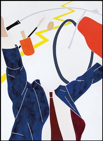 TADINI EMILIO Milano 1927 - Milano 24/09/2002Senza titoloacrilici su cartone...