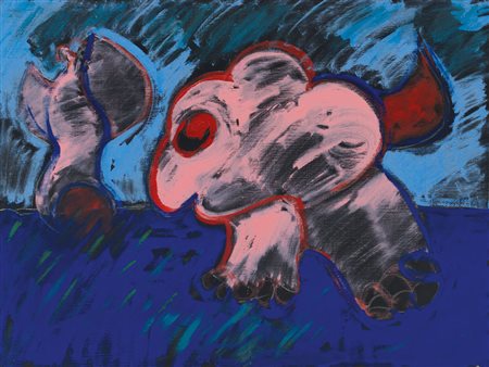 FESTA TANO Roma 02/11/1938 - Roma 09/01/1988Senza titolo, 1984smalti su tela...