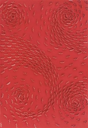 GUSMAROLI RICCARDO Milano 1963Senza titolo, 2008acrilici e barchette di carta...