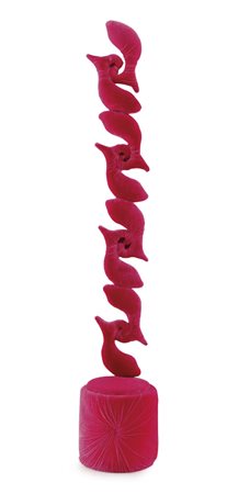 TOLOMEO CARLA Pinerolo (To) 28/02/1944Pink totem, 2005-2006scultura sgabello...
