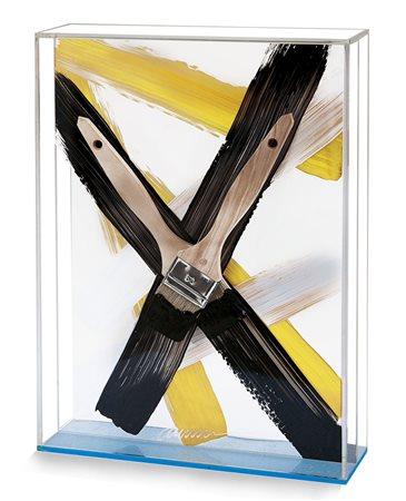 ARMAN FERNANDEZ Nizza 1928 - New York 22/10/2005Senza titolocolore e...