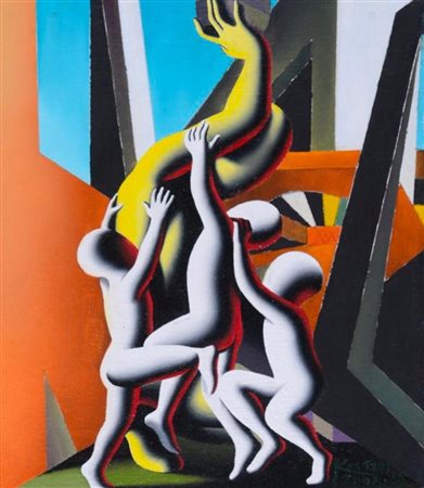 Mark Kostabi “Child support” 2008