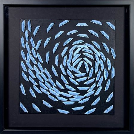 Riccardo Gusmaroli “Vortice azzurro” 2024