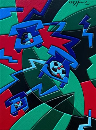 Ugo Nespolo “Phone Frenzy”