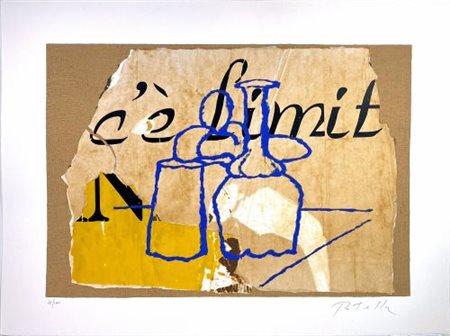Mimmo Rotella “Morandiana”