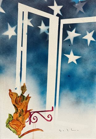 Mario Schifano “Finestra” fine anni ‘70