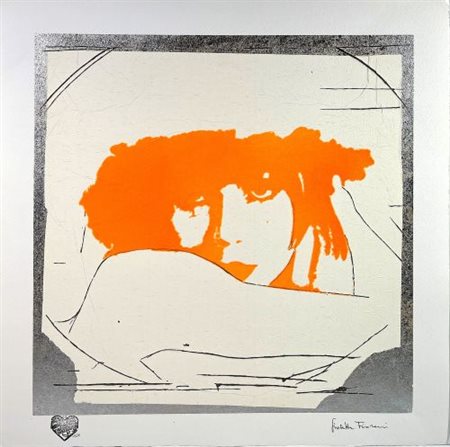 Giosetta Fioroni “Doppio liberty orange”