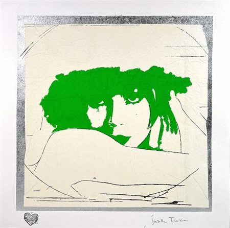 Giosetta Fioroni “Doppio liberty green”