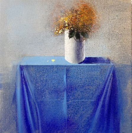 Agostino Cancogni “La tavola blu” 2018