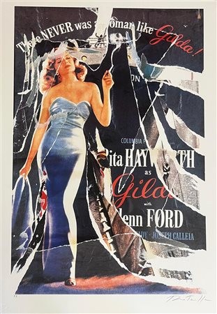 Mimmo Rotella “Gilda”