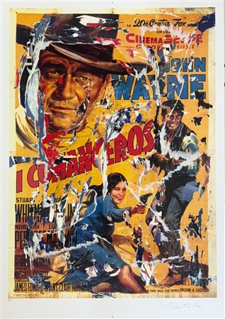 Mimmo Rotella “I Comanceros”