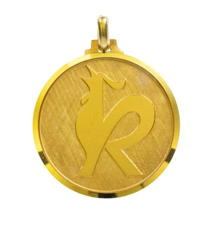  Lotto di 11 medaglie al merito in oro 18k