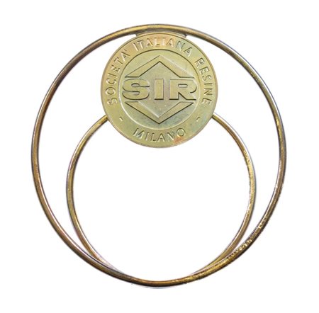  Lotto di 35 fermasoldi in argento 800 