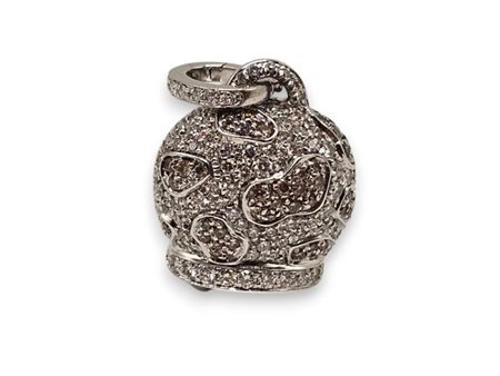 CHANTECLER  
Pendente campanella in oro e diamanti      
 