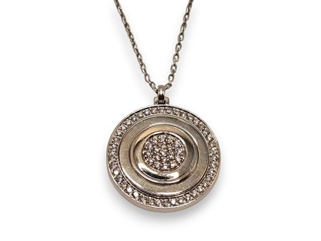 DAMIANI  
Collezione "Orbital": girocollo con pendente in oro e diamanti 
 