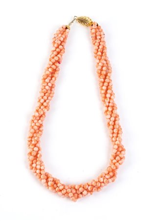  
Collana in corallo e oro 
 