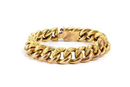  
Bracciale in oro giallo    fine XIX secolo
 