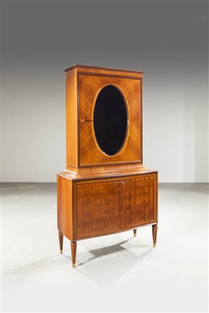 PAOLO BUFFA<BR>Credenza con vetrina