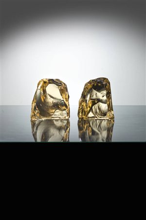 FONTANA ARTE<BR>Coppia di fermalibri