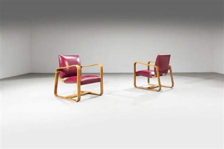 GIUSEPPE PAGANO POGATSCHNIG<BR>Coppia di poltrone