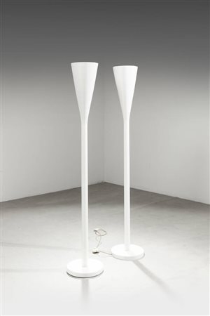 PRODUZIONE ITALIANA<BR>Coppia di lampade da terra
