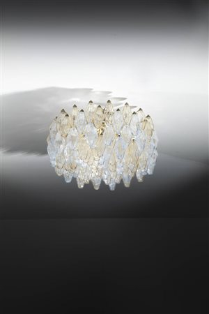 PAOLO VENINI<BR>Lampada a soffitto mod. Poliedri