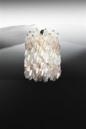 VENINI<BR>Lampada a sospensione mod. Poliedri