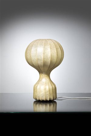 ACHILLE E PIER GIACOMO CASTIGLIONI<BR>Lampada da tavolo mod. Gatto