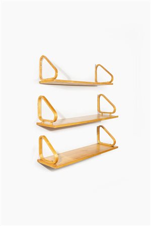 ALVAR AALTO<BR>Tre mensole mod. 112B