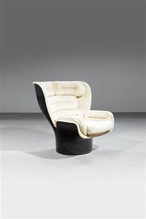 JOE COLOMBO<BR>Poltrona girevole mod. Elda