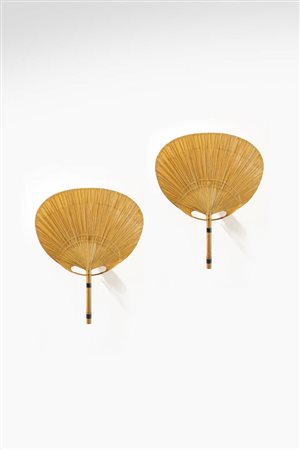 INGO MAURER<BR>Coppia di appliques mod. Uchiwa