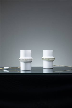 MARIO TICCO'<BR>Coppia di lampade mod. Nebulosa mod. 823.00