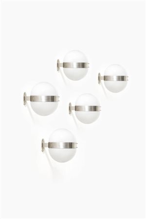 SERGIO MAZZA<BR>Cinque appliques mod. Clio