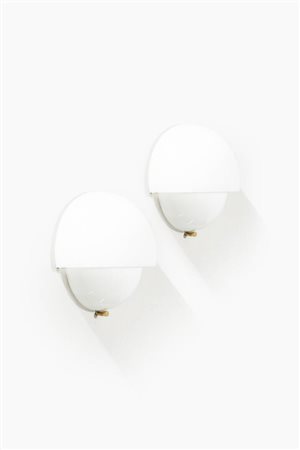 VICO MAGISTRETTI<BR>Coppia di appliques mod. Mania