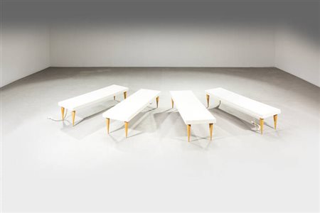 MAURO OLIVIERI<BR>Quattro tavolini retroilluminati