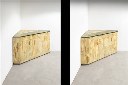 PRODUZIONE ITALIANA<BR>Coppia di mobili angolari